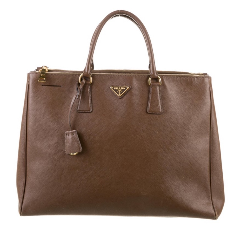 Prada Extra Large Saffiano Lux Galleria Tote
